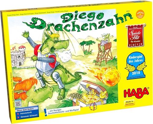 Spel - Diego Drakentand (Duitse verpakking met Nederlandse handleiding)