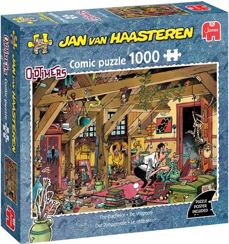 Jan van Haasteren - Oldtimers - De Vrijgezel - 1000 stukjes puzzel, 12Y+