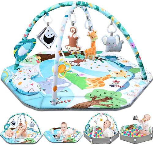 BOTC Babyspeelmat - Baby Gym - Babyspeelgym - 0-18 maanden - Jungle