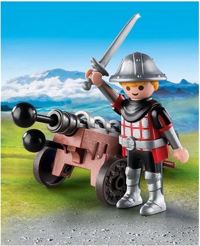 PLAYMOBIL Ridder met kanon - 9441