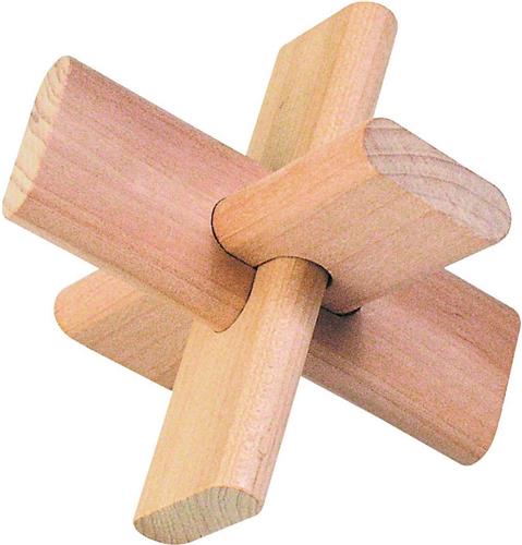 Goki Het kruis: iq puzzel hout