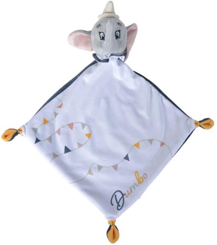 Dumbo - Disney Knuffeldoekje Pluche Knuffel 40 cm - Knuffeldoek voor baby - Zacht lief knuffeldoek - Kraam cadeau - Kraamvisite - Geboorte Kado Zacht