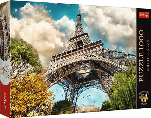 Trefl Trefl 1000 Premium Plus - Photo Odyssey: Eiffel Tower in Paris, France_FSC Mix 70%.
