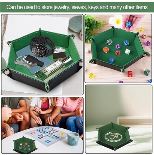 Equivera Dobbelsteenbak - Dobbelsteenbak - DnD Dicetray - Dicetray - Dobbelbak - Dice Tray Dungeons and Dragons - Dobbelpiste