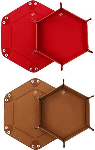 Equivera Dobbelsteenbak - Dobbelsteenbak - DnD Dicetray - Dicetray - Dobbelbak - Dice Tray Dungeons and Dragons - Dobbelpiste