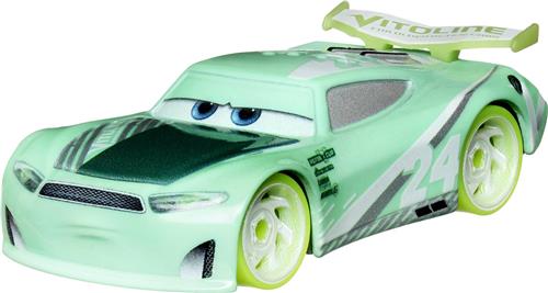 Disney Cars Glow Racers Chase Racelot - 7 cm - Schaal 1:64 - Spaar ze allemaal