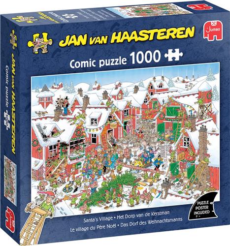 Jan van Haasteren - Het Dorp van de Kerstman (1000 stukjes), 12Y+