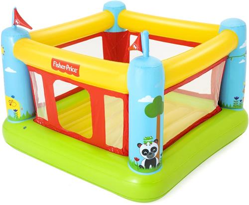 Bestway Fisher-Price Opblaasbaar Springkasteel Bouncetastic (175x173x135cm)