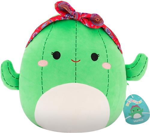 Squishmallows - Maritza - Green Cactus W/Paisley Headband 30cm pluche