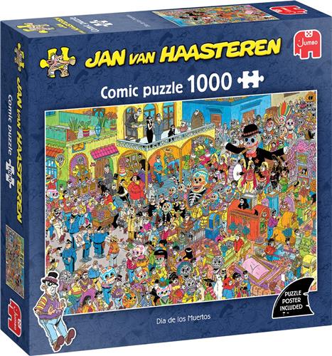 Jan van Haasteren - Dia de los Muertos - 1000 stukjes, 12Y+