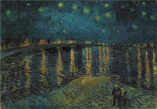 Clementoni - Puzzel - 1000 Stukjes - Museum Orsay Van Gogh - Puzzel Voor Volwassenen