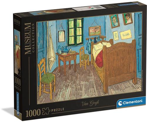 Clementoni - Puzzel - 1000 Stukjes - Museum Chambre Arles Van Gogh - Puzzel Voor Volwassenen