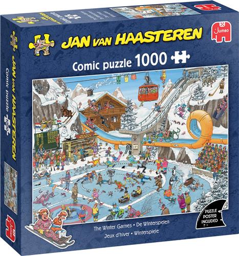 Jan van Haasteren - De Winterspelen (1000 stukjes), 12Y+