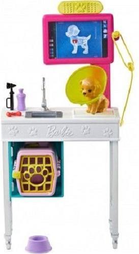 Mattel Barbie: You Can be Anything - Pet Vet Office Playset (GJL68)