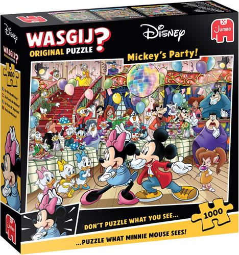 Wasgij Original Disney - Mickeys feestje! (1000 stukjes)