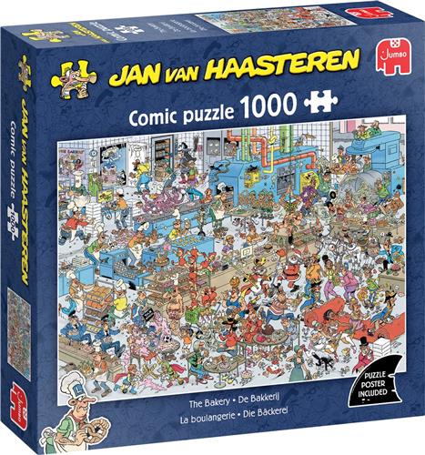 Jan van Haasteren - De Bakkerij (1000 stukjes), 12Y+