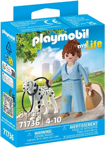 PLAYMOBIL My Life Manager met dalmatiër 71736