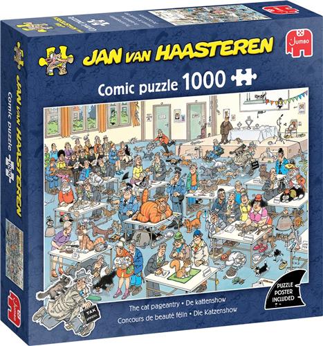 Jan van Haasteren - De kattenshow (1000 stukjes), 12Y+