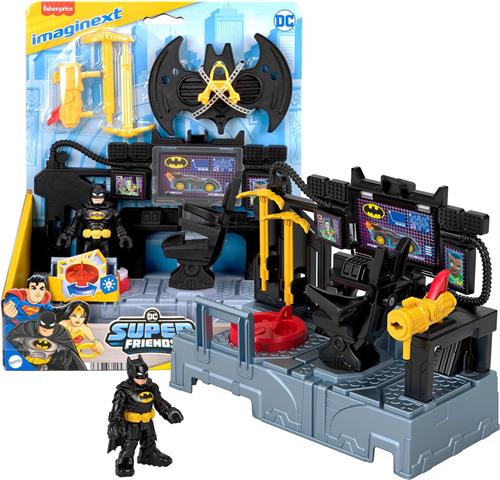 IMAGINEXT DC SUPER FRIENDS BAT COMMAND CENTER.