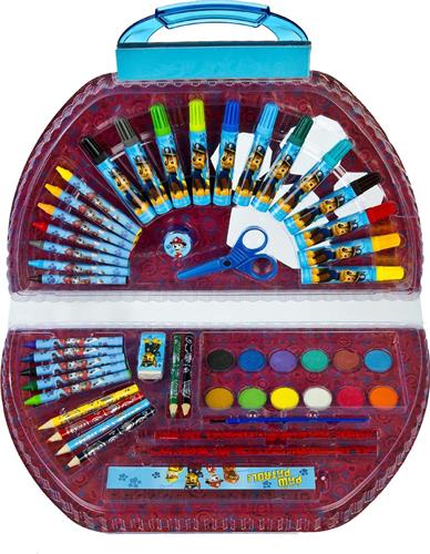 Paw Parol – Kleurkoffer – 51-delig – 38x21cm.