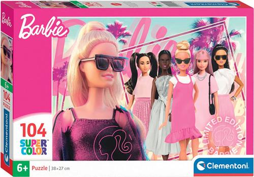 Clementoni - Puzzel - 104 Stukjes - Barbie - Kinderpuzzel vanaf 6 jaar