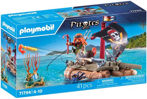PLAYMOBIL Pirates Piratenvlot met schat 71794