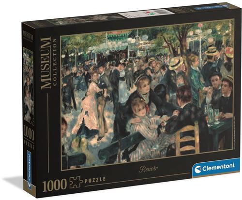 Clementoni - Puzzel - 1000 Stukjes - Renoir: Bal du Moulin de la G.M. - Puzzel Voor Volwassenen