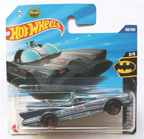 HOT WHEELS TV SERIES BATMOBILE METALIC BLUE 103/250 1:64 HW BATMAN 3/5 (2025)