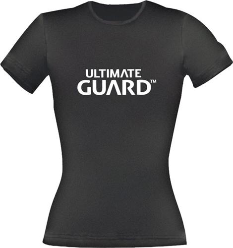 Ultimate Guard Ultimate Guard Ladies T-Shirt Wordmark Black Size L T-shirts