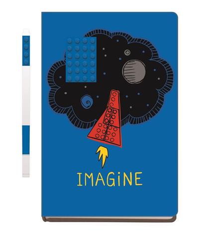 LEGO Notebook Imagine with Gel pen