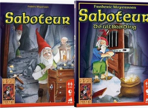 Saboteur + Saboteur De Uitbreiding - 999 Games