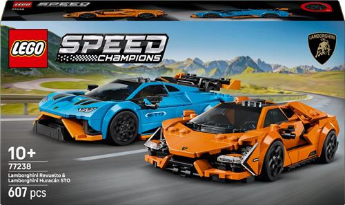 LEGO® Speed Champions Lamborghini Revuelto en Huracán STO - 77238