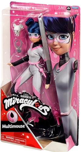 MIRACULOUS 26CM MULTIMOUSE FASHION DOLL.