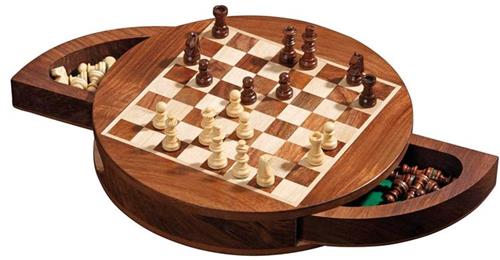 Philos Schaak Kassette rond