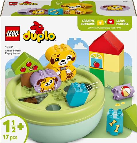 LEGO® DUPLO® Mijn Eerste Vormenstoof: Puppyhuis - 10441