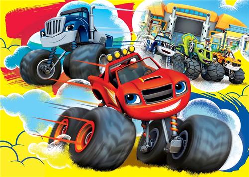 Clementoni Nickelodeon: Blaze and the Monster Machines: Hoppin'Hubcaps! Legpuzzel 60 stuk(s) Sporten