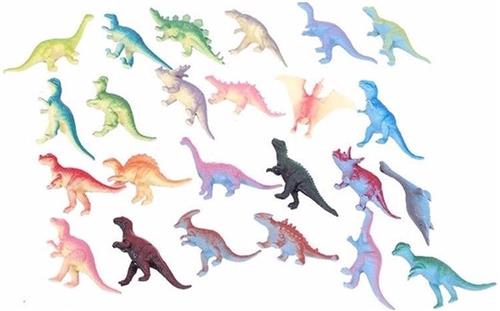 Plastic dinosaurussen 24 stuks