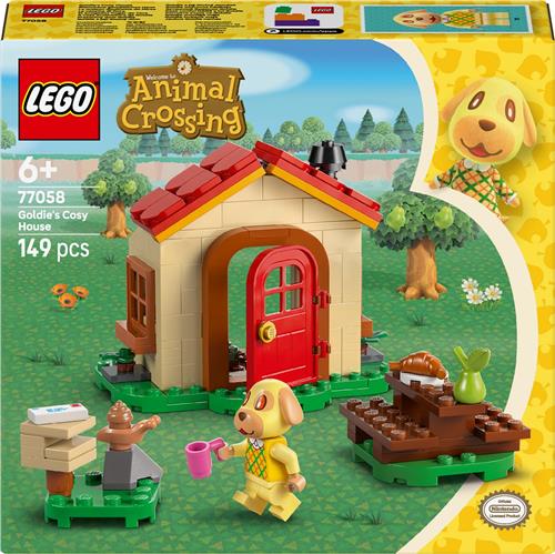 LEGO® Animal Crossing Goldies Knusse Huisje Bouwset - 77058