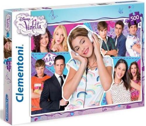 Puzzel 500 stukjes VIOLETTA MY WORLD