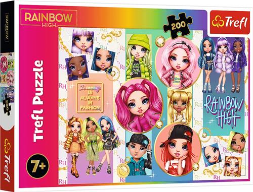 Trefl Trefl 200 - Friendship of Rainbow High / MGA Rainbow high.