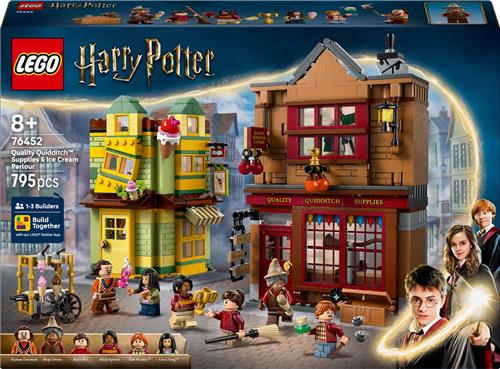 LEGO Harry Potter Zwik & Zwachtels Zwerkbalpaleis en IJssalon Set - 76452