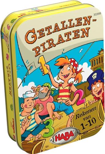 Haba - Spel in blik - Getallenpiraten 302899