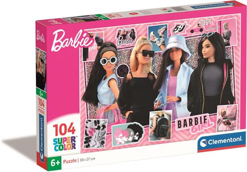 Clementoni - Kinderpuzzel - 104 Stukjes - Barbie - Puzzel Vanaf 6 Jaar