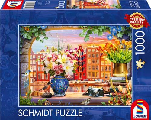 Schmidt Spiele Besuch in Amsterdam - 1000 Teile.