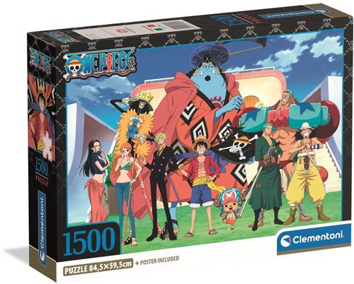 Clementoni - Puzzel - 1500 Stukjes - One Piece Compact Box - Puzzel Voor Volwassenen