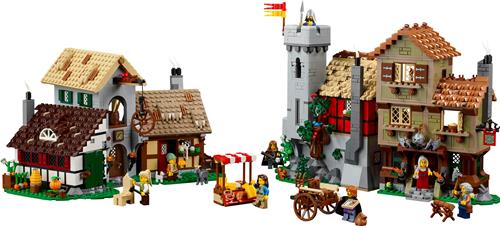 LEGO Icons Middeleeuws stadsplein - 10332