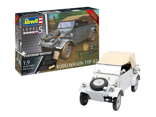 1:9 Revell 03500 Kübelwagen Typ 82 - Limited Edition! Plastic Modelbouwpakket