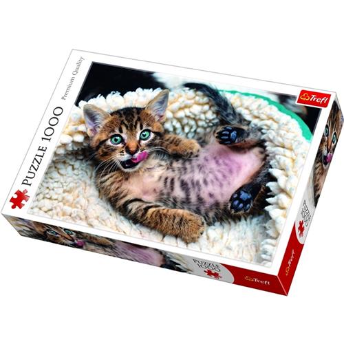 Trefl Happy Kitten puzzel - 1000 stukjes