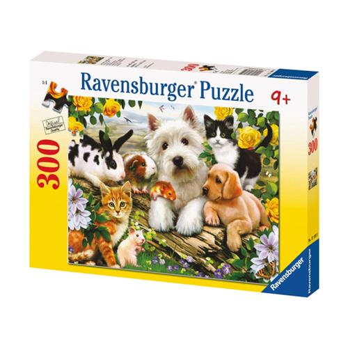 Ravensburger puzzel Dierenvriendjes - Legpuzzel - 300 stukjes