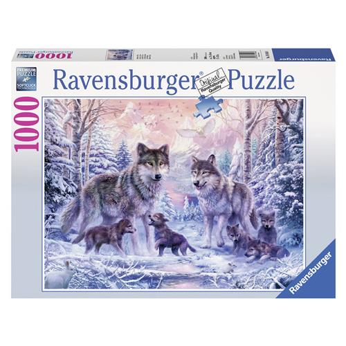 Ravensburger puzzel Arctische wolven - Legpuzzel - 1000 stukjes